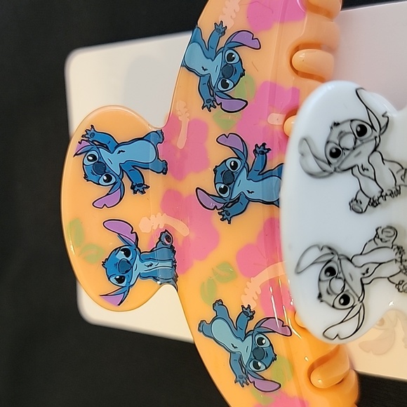 NWT! Disney Lilo and Stitch 2 Piece Claw Clips Duck Clips - Picture 4 of 6